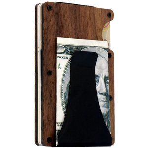 Kandi Store Wooden Minimalist BROWN Wallet for Men and Women - Slim Wallet